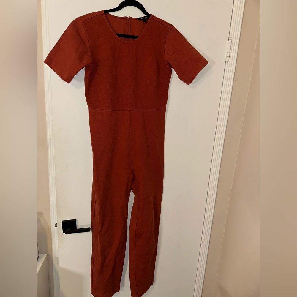 NWOT Ilana Kohn Lee jumpsuit in Terre 100% Cotton size 4